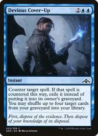 Devious Cover-Up - Foil