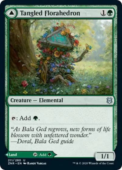 Tangled Florahedron - Foil