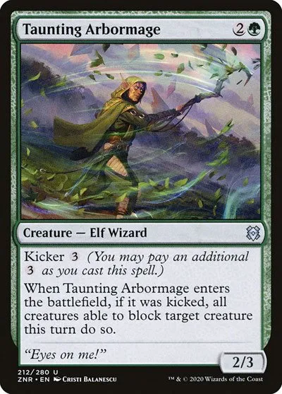 Taunting Arbormage - Foil