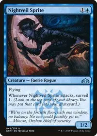 Nightveil Sprite - Foil