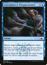Unexplained Disappearance - Foil