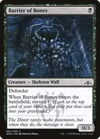 Barrier of Bones - Foil