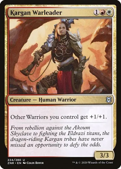 Kargan Warleader - Foil