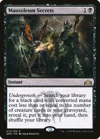 Mausoleum Secrets - Foil
