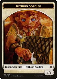 Kithkin Soldier Token - Normal Kithkin Soldier Token
