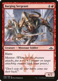 Barging Sergeant - Foil