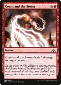 Command the Storm - Foil
