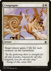 Congregate - Normal Congregate