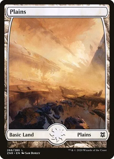 Plains (266) - Full Art - Foil