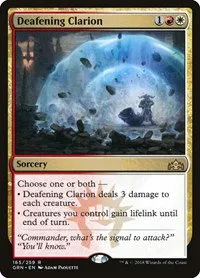 Deafening Clarion - Foil