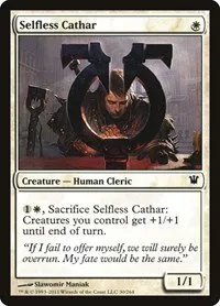 Selfless Cathar - Foil