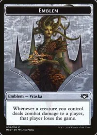 Emblem - Vraska, Golgari Queen