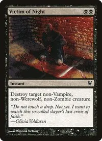 Victim of Night - Foil