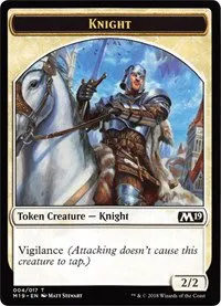 Knight // Thopter Double-Sided Token