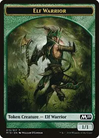 Elf Warrior Token - Normal Elf Warrior Token