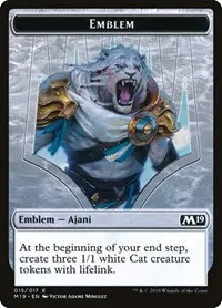 Emblem - Ajani, Adversary of Tyrants - Normal Emblem Ajani Adversary 