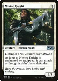 Novice Knight - Foil