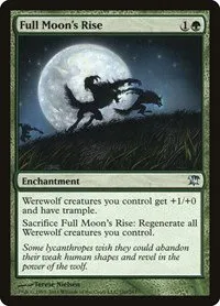 Full Moon's Rise - Foil