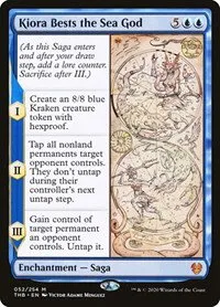 Kiora Bests the Sea God - Foil