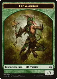 Elf Warrior Token - Normal Elf Warrior Token