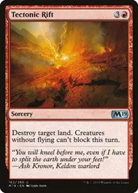 Tectonic Rift - Foil