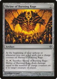 Shrine of Burning Rage - Foil