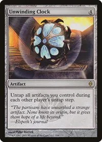 Unwinding Clock - Foil