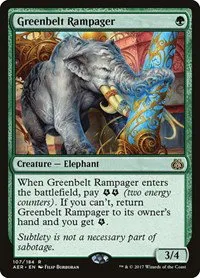 Greenbelt Rampager - Foil
