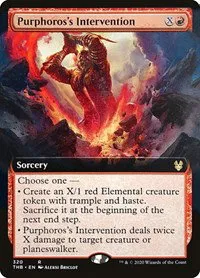 Purphoros's Intervention - Foil