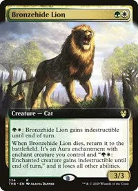 Bronzehide Lion - Foil