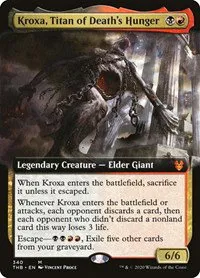 Kroxa, Titan of Death's Hunger - Foil