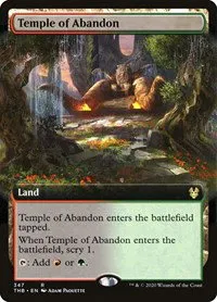 Temple of Abandon - Foil