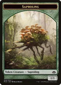 Saproling // Goblin Double-Sided Token