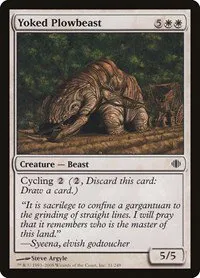 Yoked Plowbeast - Foil