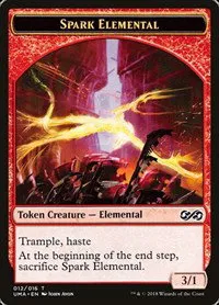 Spark Elemental Token - Normal Spark Elemental Token