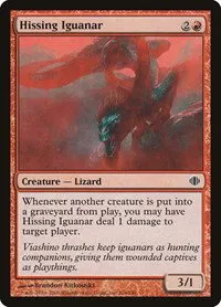 Hissing Iguanar - Foil