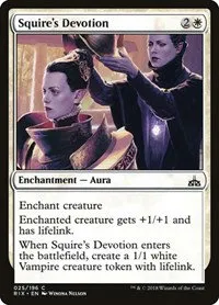 Squire's Devotion - Foil