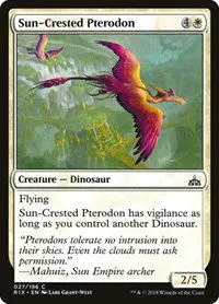 Sun-Crested Pterodon - Foil
