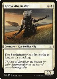 Kor Scythemaster - Foil