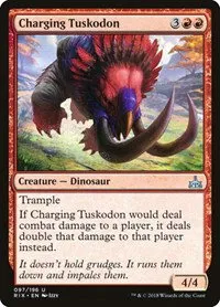 Charging Tuskodon - Foil