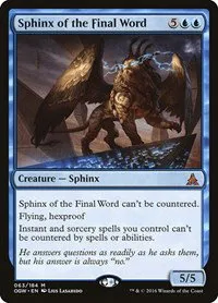 Sphinx of the Final Word - Foil
