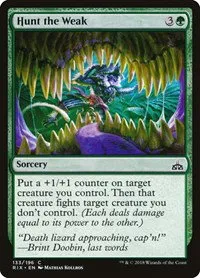 Hunt the Weak - Foil