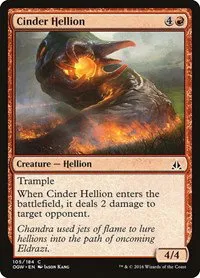 Cinder Hellion - Foil