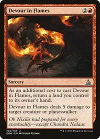 Devour in Flames - Foil