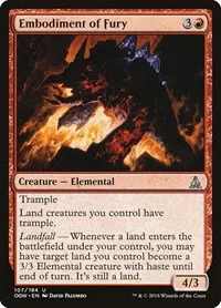 Embodiment of Fury - Foil