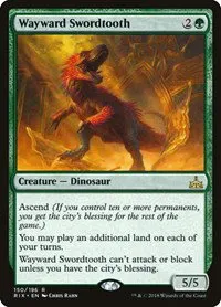Wayward Swordtooth - Foil