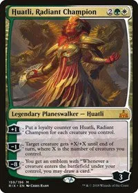 Huatli, Radiant Champion - Foil
