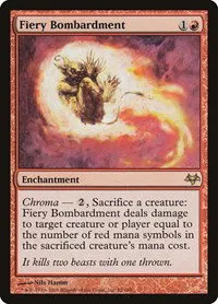 Fiery Bombardment - Foil