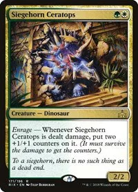 Siegehorn Ceratops - Foil