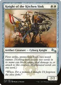 Knight of the Kitchen Sink - E